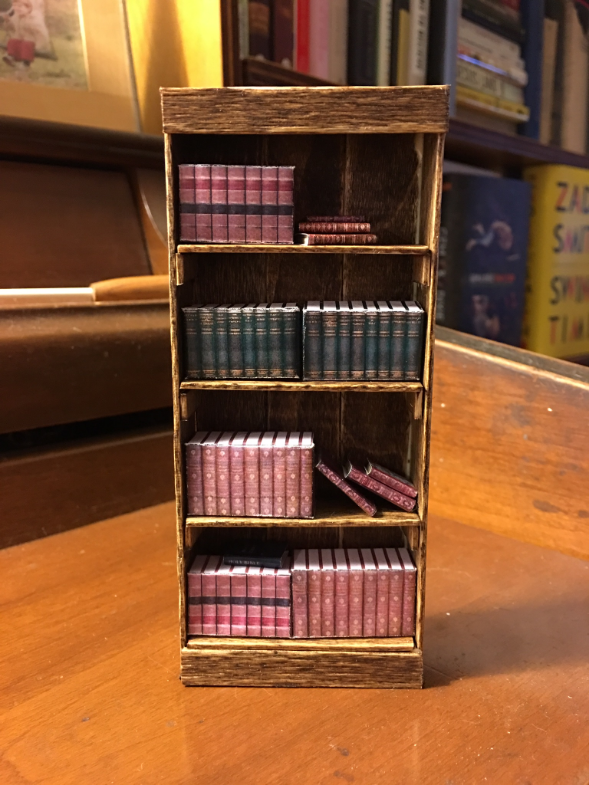 dollhouse - bookshelf